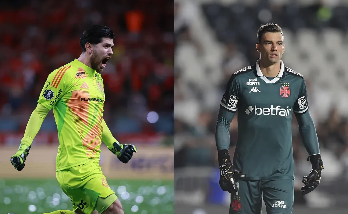 Rossi tem desempenho 17,39% inferior em defesas a Léo Jardim no Brasileirão