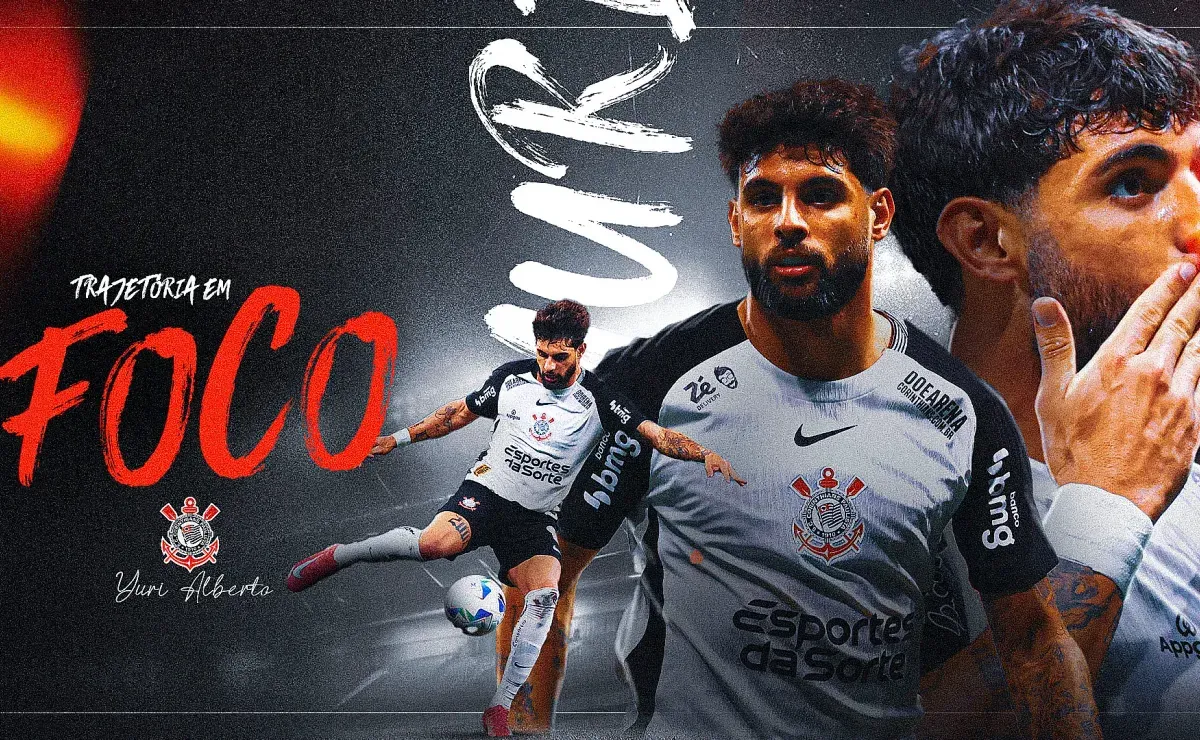 Yuri Alberto: da base santista ao destaque como artilheiro do Corinthians