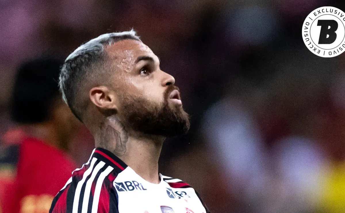 Flamengo confirma troca e libera Michael, que está fora dos planos de Filipe Luís