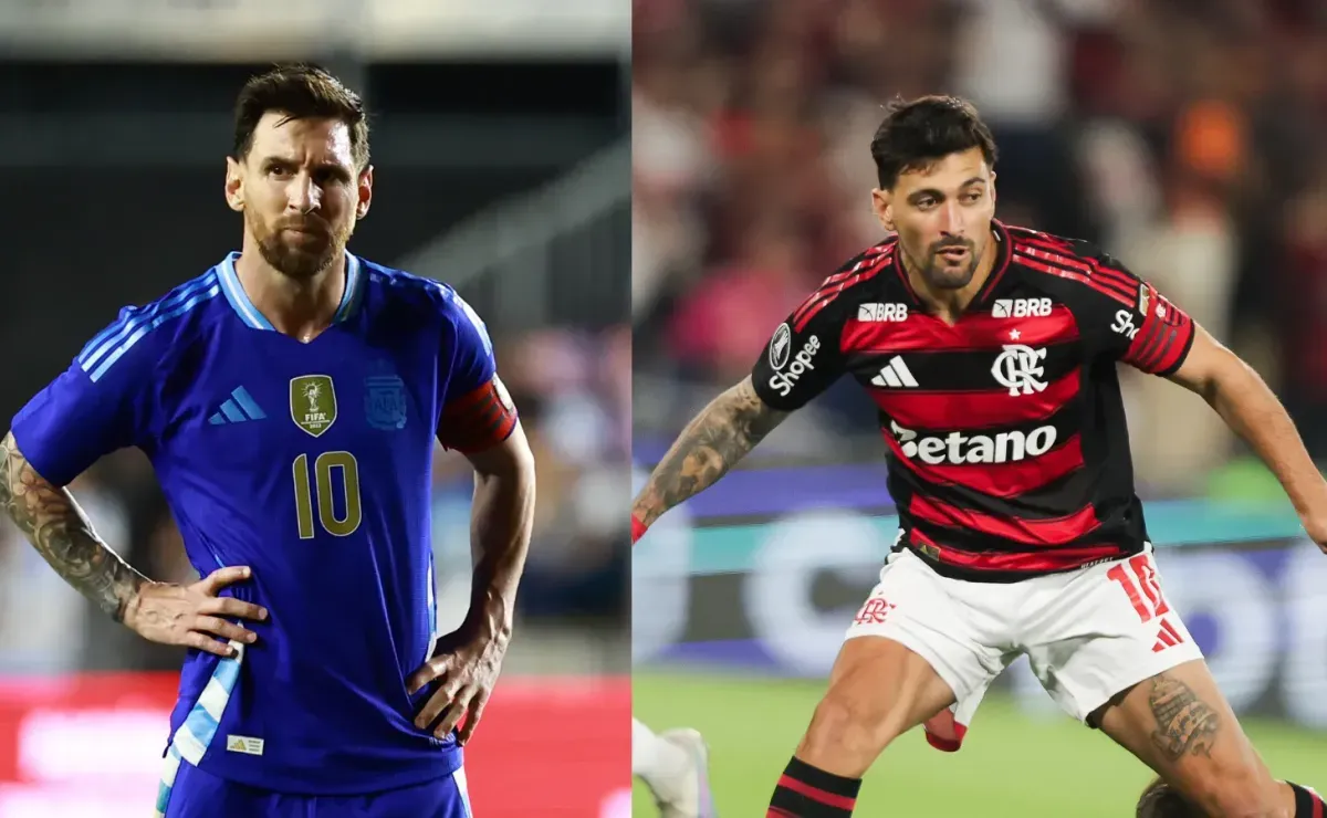 Arrascaeta brilha e ultrapassa Messi em títulos; Flamengo busca mais vitórias contra PSG em amistoso