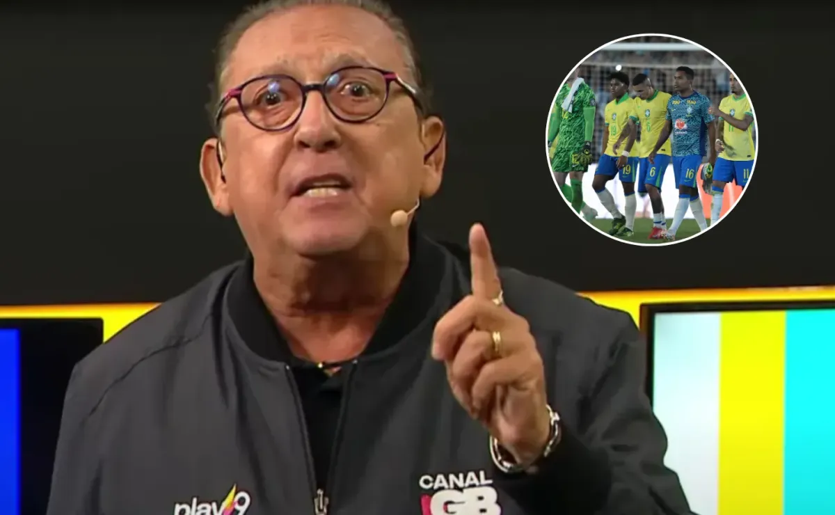 Galvão critica Romário e pede saída de Dorival após Argentina 4×1 Seleção Brasileira: “Pior desde o 7×1”