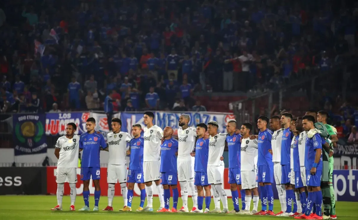 Botafogo atemoriza a la Universidad de Chile en la Copa Libertadores