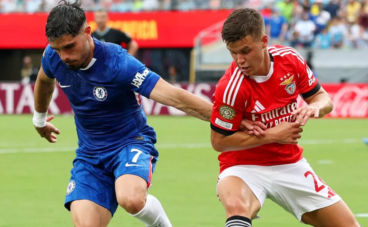 Why was Benfica vs Chelsea momentarily suspended at the FIFA Club World Cup 2025?
