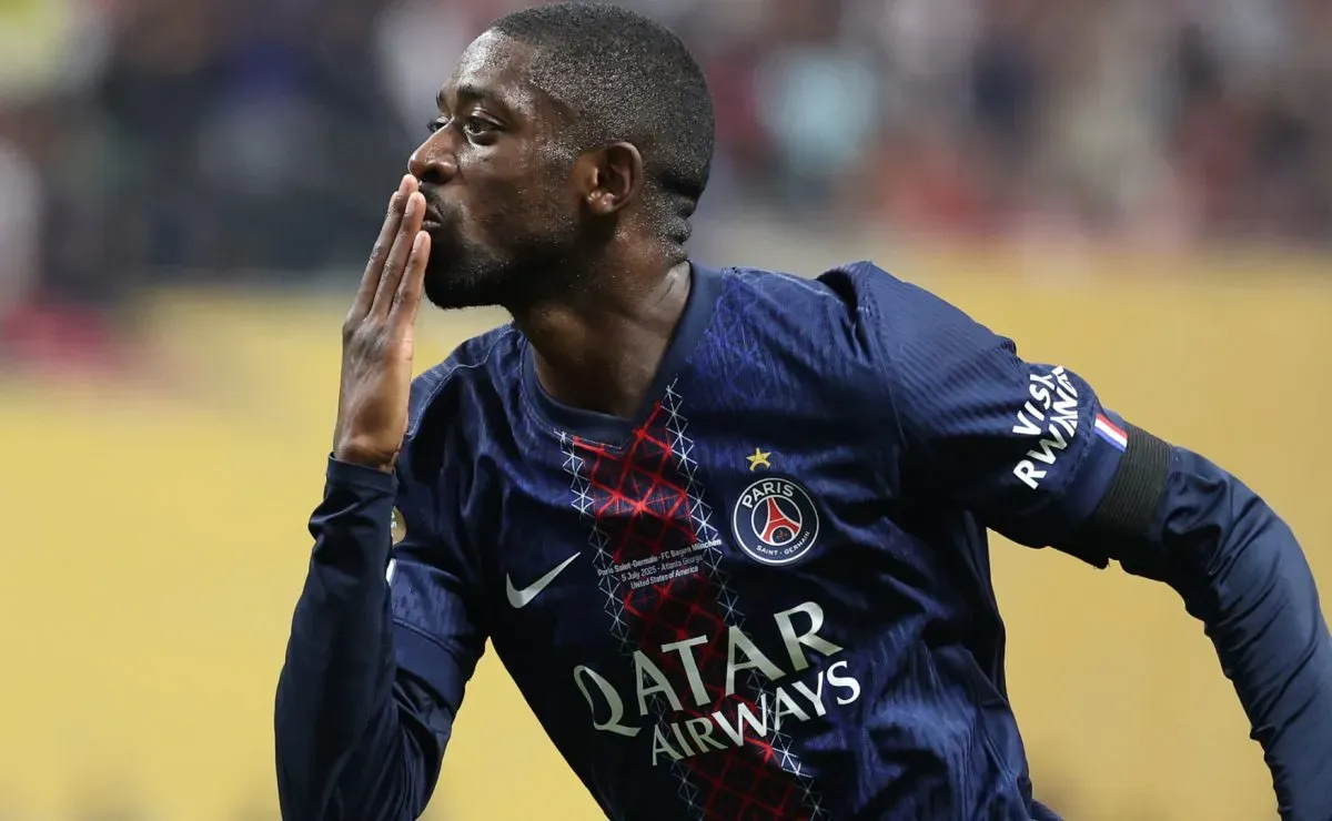 Video: Ousmane Dembele pays tribute to Diogo Jota with goal celebration in PSG vs Bayern at FIFA Club World…