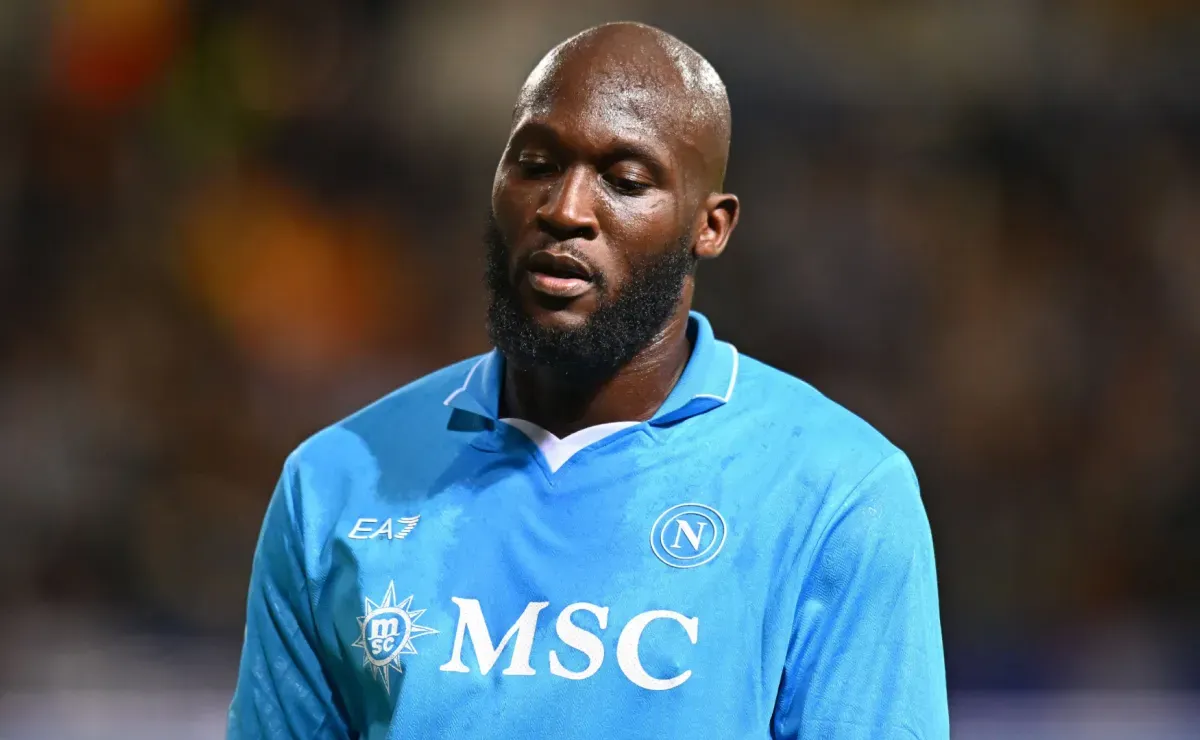 Why is Romelu Lukaku not playing today for Napoli vs Sporting CP in 2025-26 UEFA Champions League?