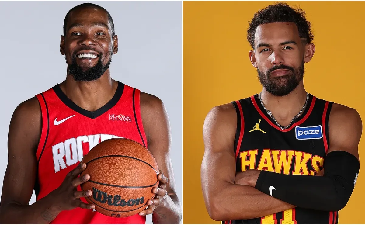 Are Kevin Durant and Trae Young playing in Rockets vs Hawks NBA