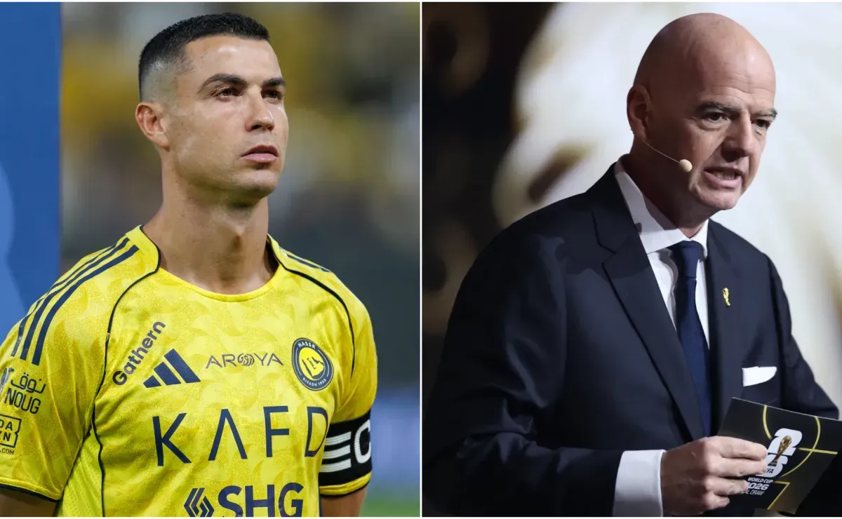 Gianni Infantino echoes Cristiano Ronaldo's strong thoughts on Saudi