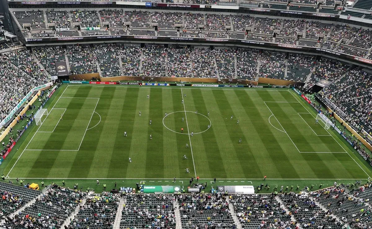 A general view inside the Lincoln Financial Field during the FIFA Club World Cup 2025