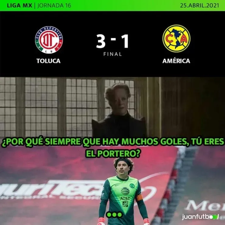 Meme América vs. Toluca 2