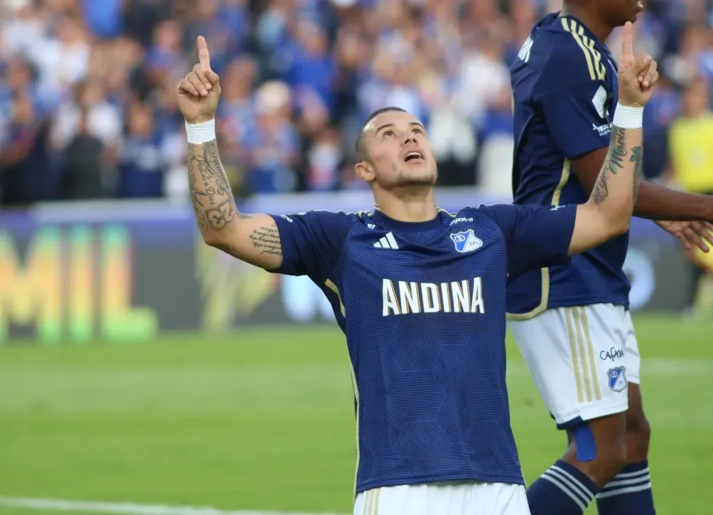 Leonardo Castro en Millonarios de Colombia. (Foto: IMAGO).