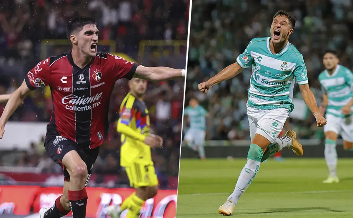 Las alineaciones de Atlas vs. Santos Laguna por el Apertura 2025