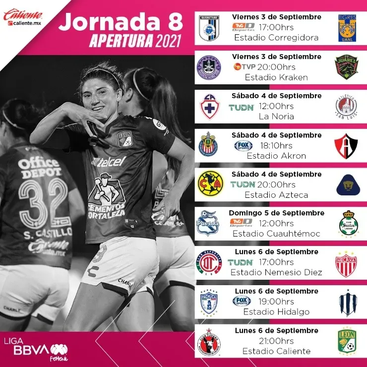 Foto: Twitter oficial de la Liga MX Femenil.