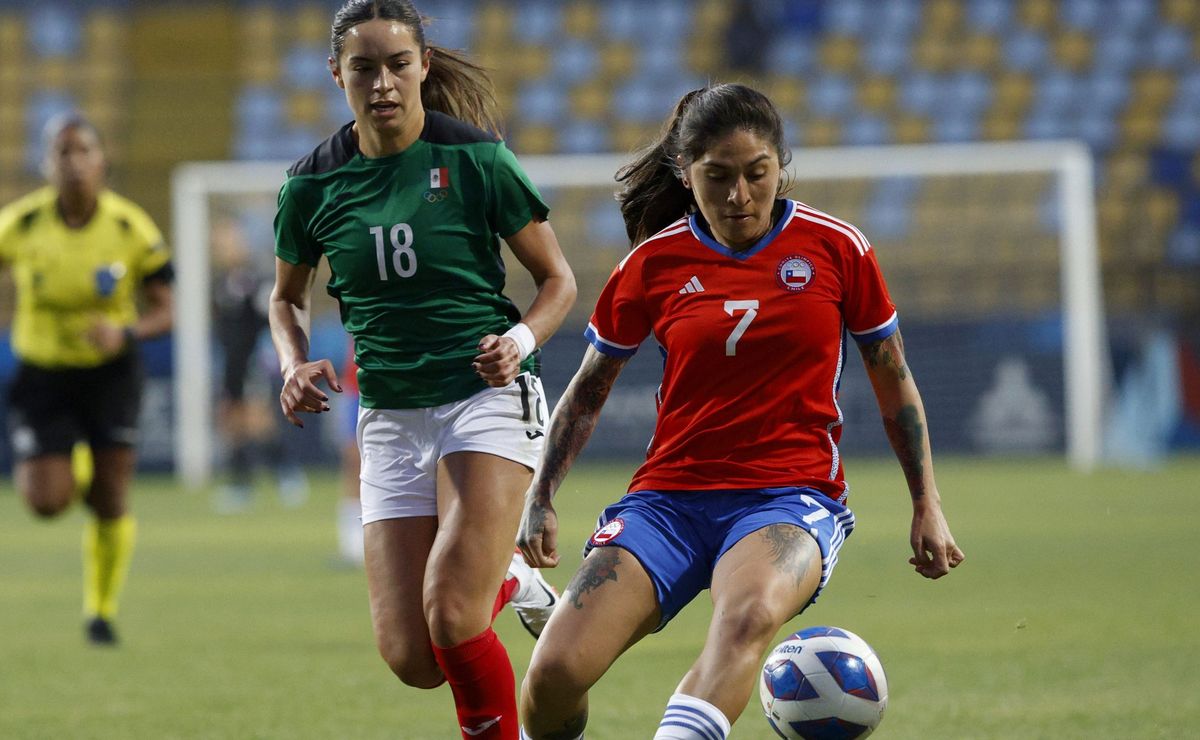 Chile Femenino pagó por sus errores y perdió ante México