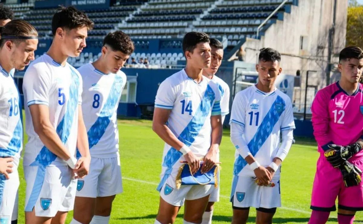 Selección de Guatemala Sub20 cuándo vuelve a jugar otro amistoso en