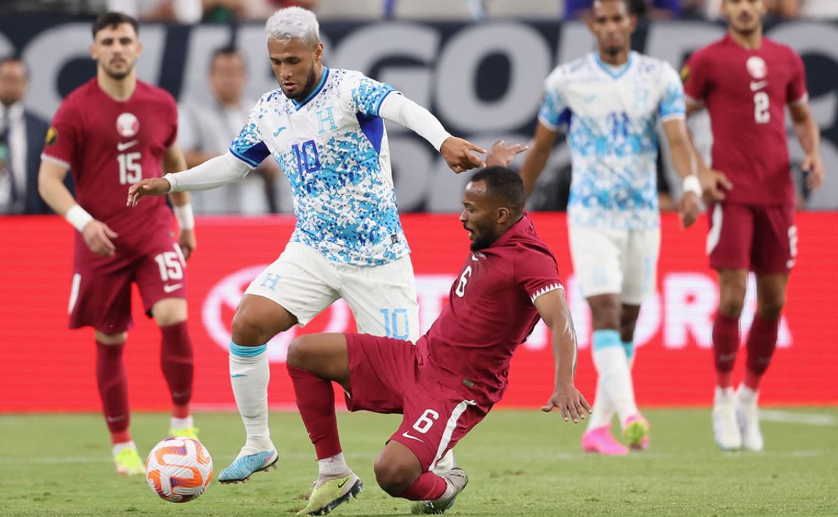 Copa Oro 2023 Agónico empate de Honduras ante Qatar que lo tiene con