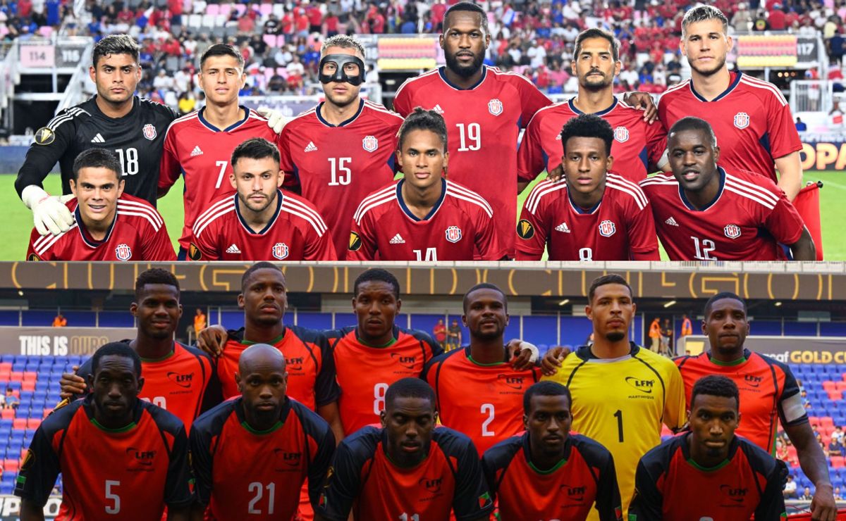 Costa Rica vs. Martinica Copa Oro 2023 cuándo, a qué hora y dónde