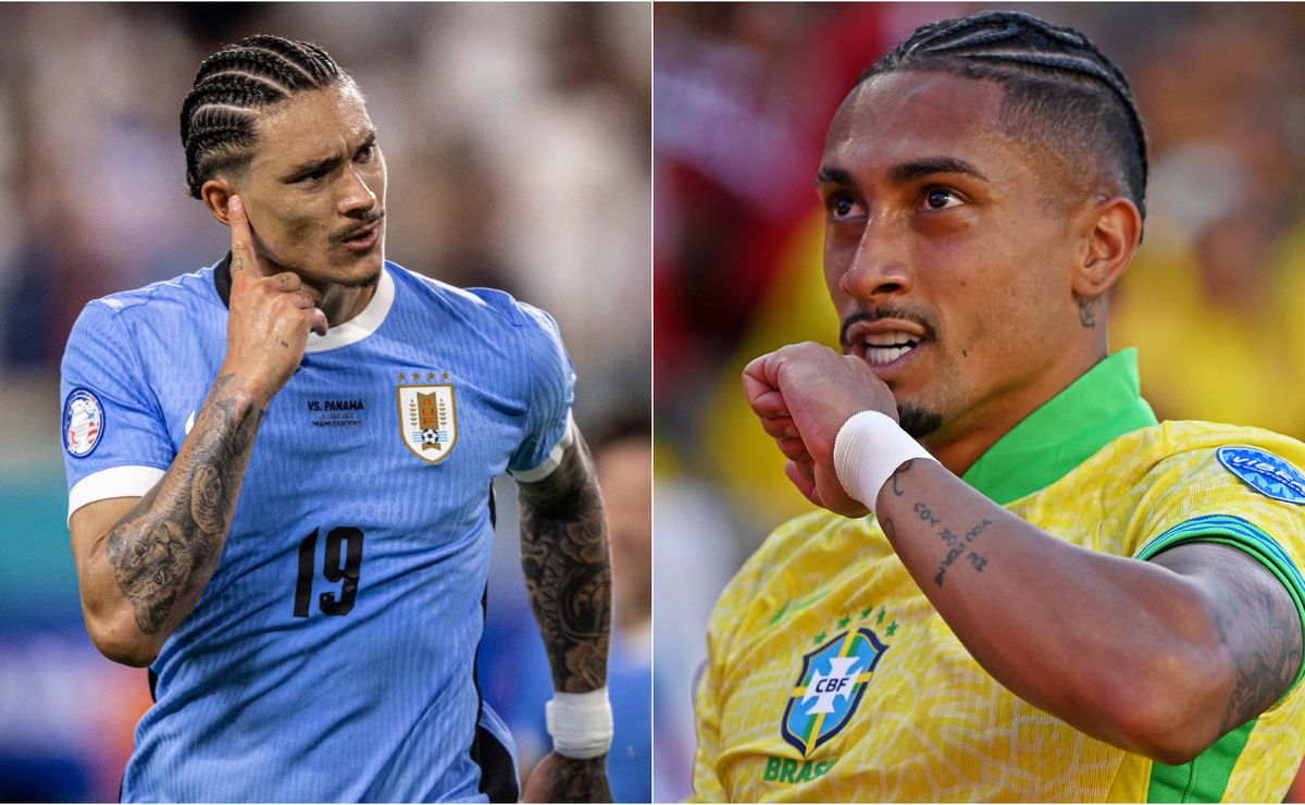 Uruguay vs. Brasil hoy, por la Copa América 2024 a qué hora juegan y
