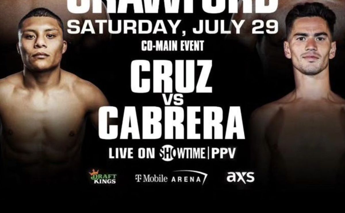 ¿A que hora es la pelea de Pitbull Cruz vs. Giovanni Cabrera? JuanFutbol