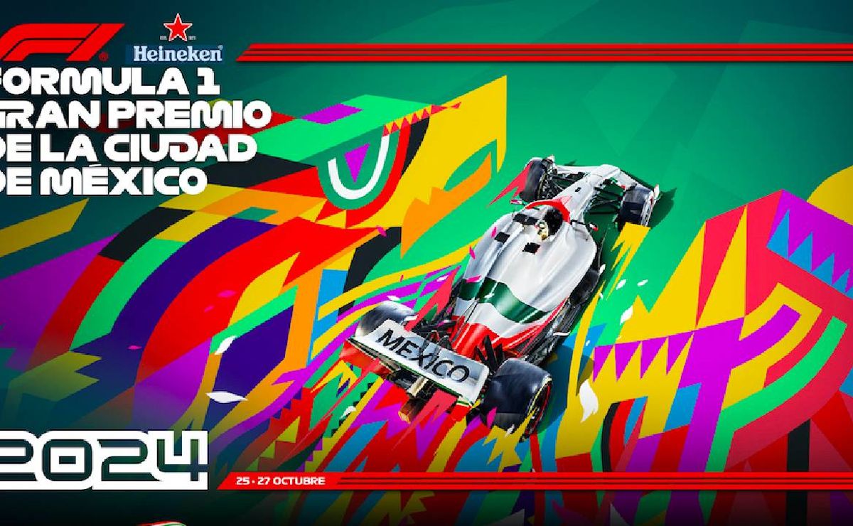 F1 GP de México muestra póster oficial para 2024 y lista de precios