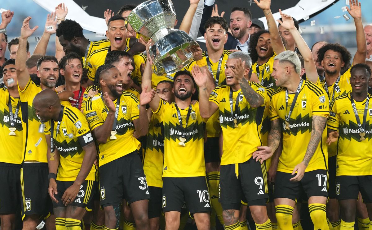 Columbus Crew champions of the 2024 Leagues Cup