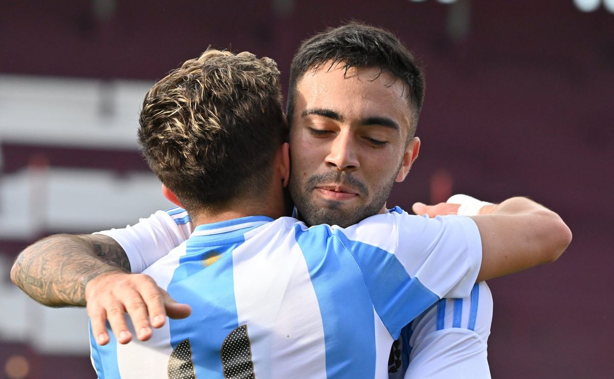 Grâce à deux buts de Giuliano Simeone, l’Argentine a battu le Paraguay lors du deuxième match amical des moins de 23 ans.