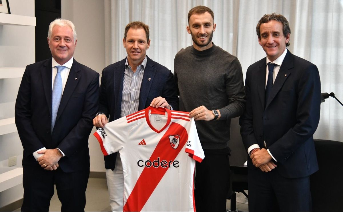 It’s official: Germán Pezzella was presented as River’s reinforcement