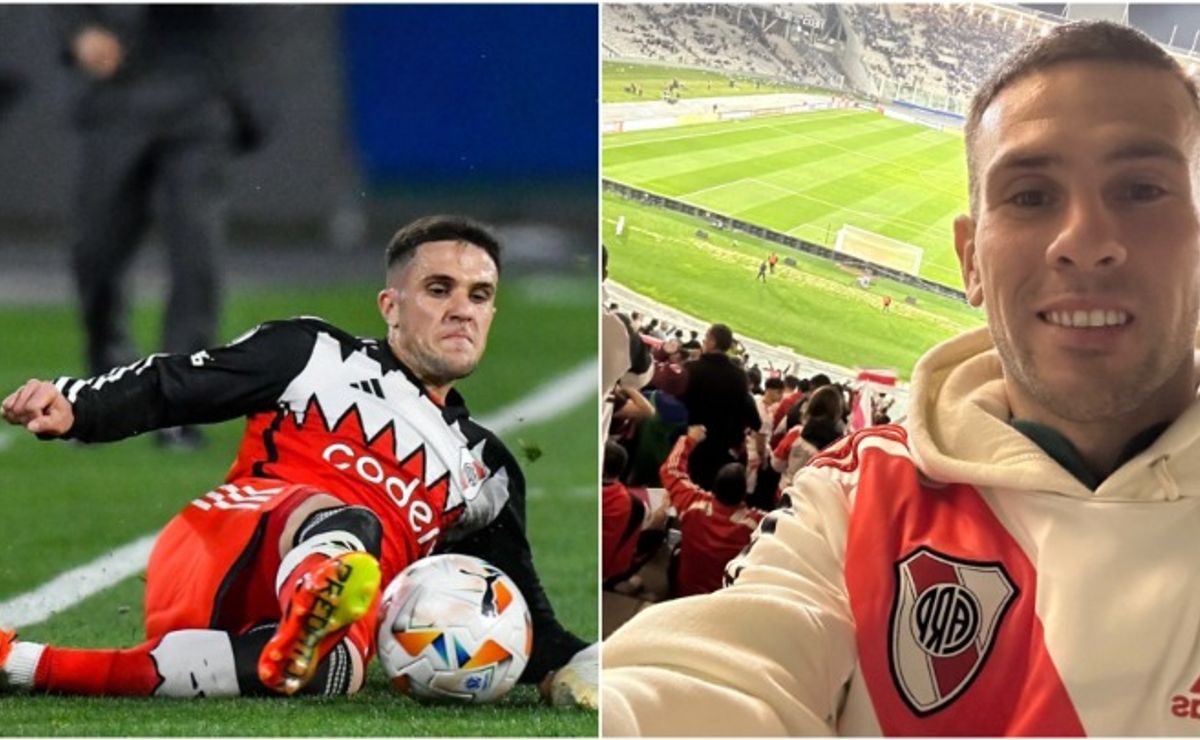 Fabricio Bustos’ brother, a big River fan: the message he posted after the debut