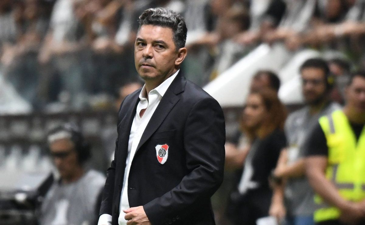 River’s formation was confirmed to play with Atlético Mineiro