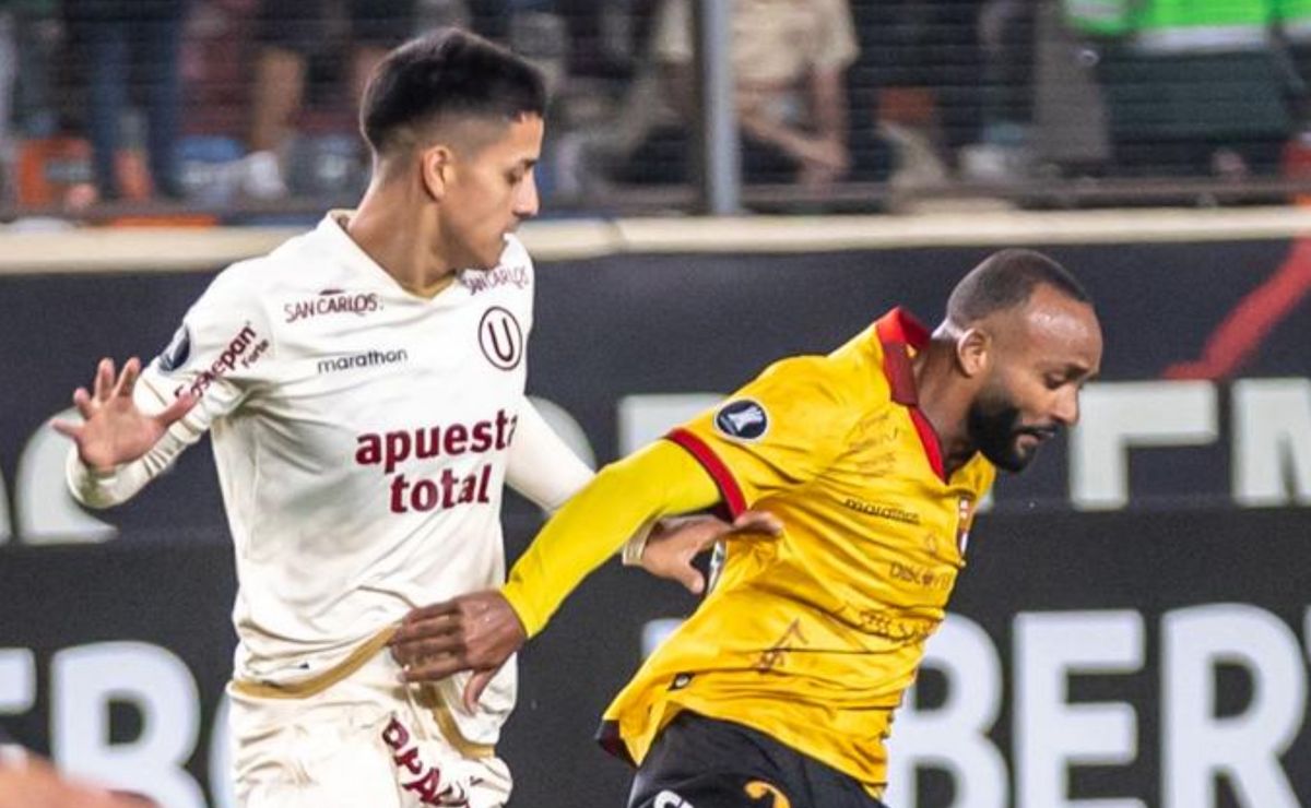 River, atento: Universitario le ganó a Barcelona y se movió la tabla de posiciones del Grupo B