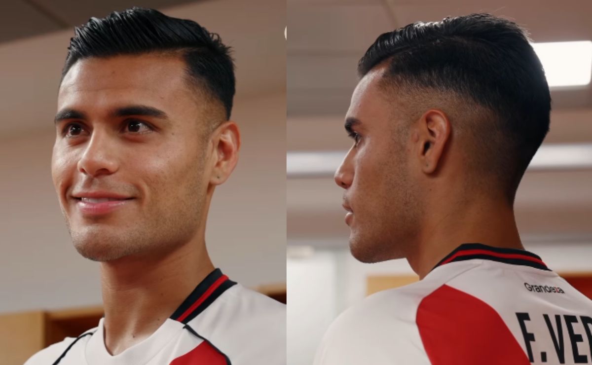 Fausto Vera, el flamante refuerzo de River, ya se entrenó con el plantel