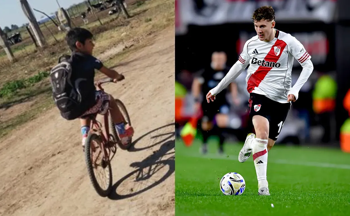 Vive en una zona rural, hace 20 km para ir a entrenar y sueña con conocer a Colidio y el Monumental