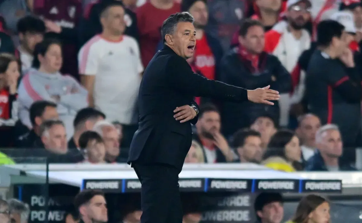 Gallardo reveló qué les dijo a los jugadores de River en el entretiempo vs Palmeiras: 