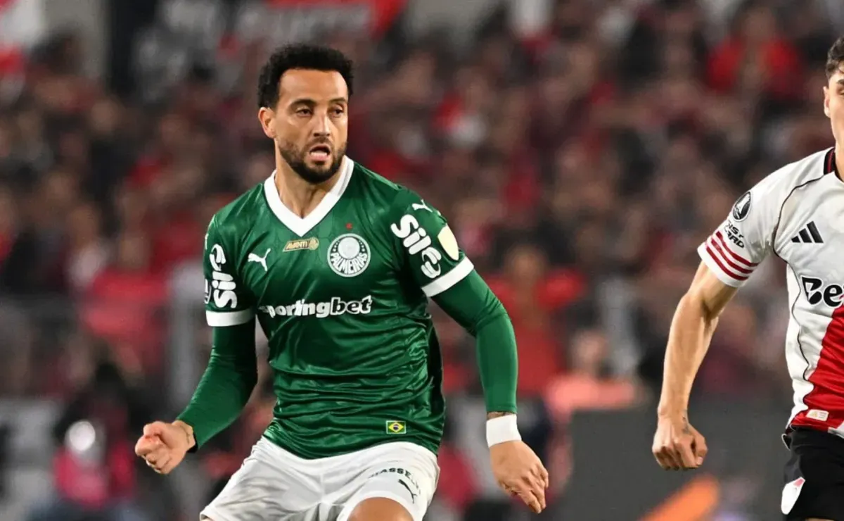 El jugador de Palmeiras que quedó sorprendido con el Monumental: 