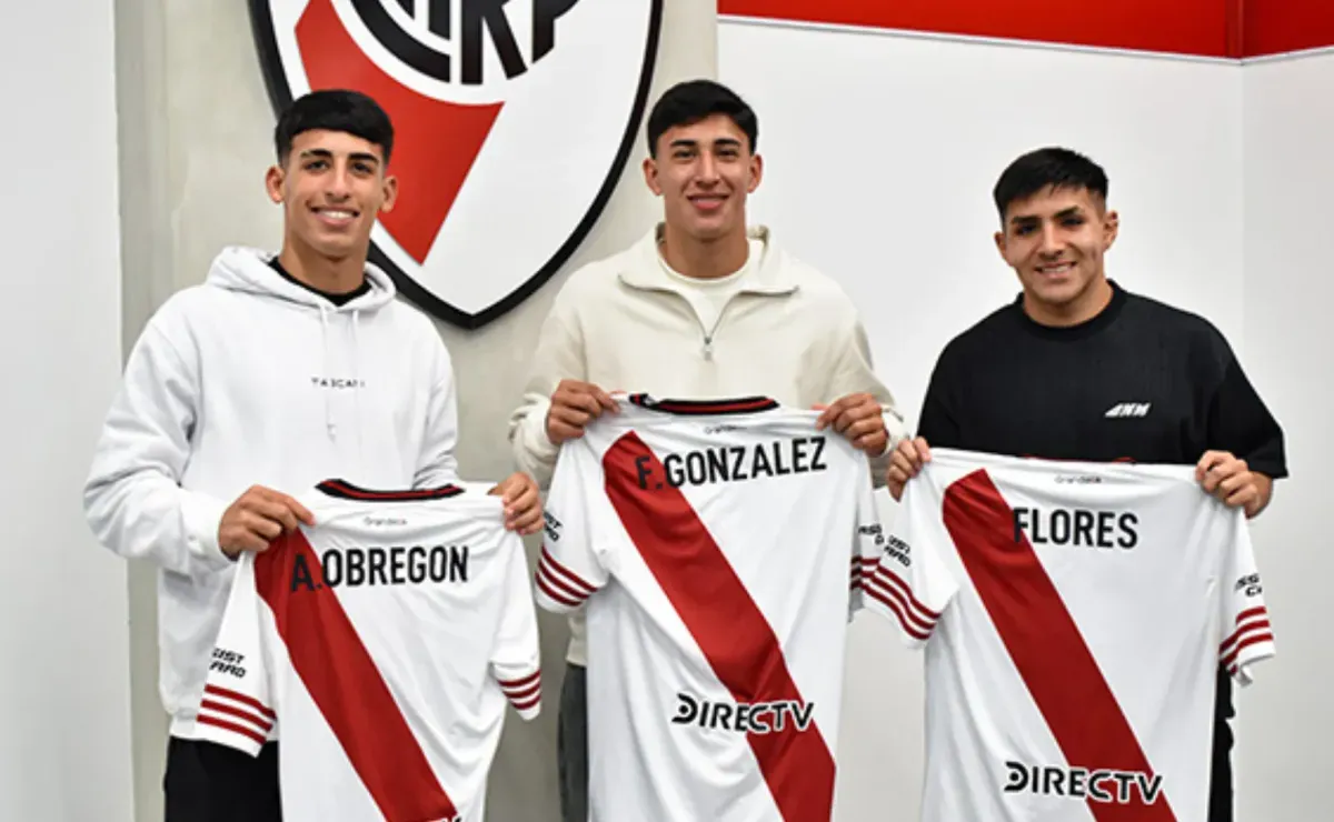Al igual que Obregon, dos joyas de la Reserva firmaron un nuevo contrato con River