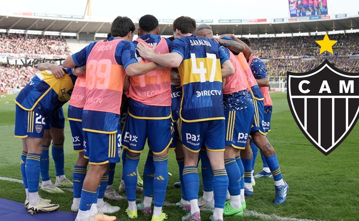 Un jugador de Boca VISITÓ la concentración de Atlético Mineiro: el motivo