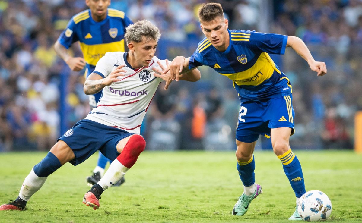 Boca vs. San Lorenzo por la Liga Profesional 2024: horario, formaciones