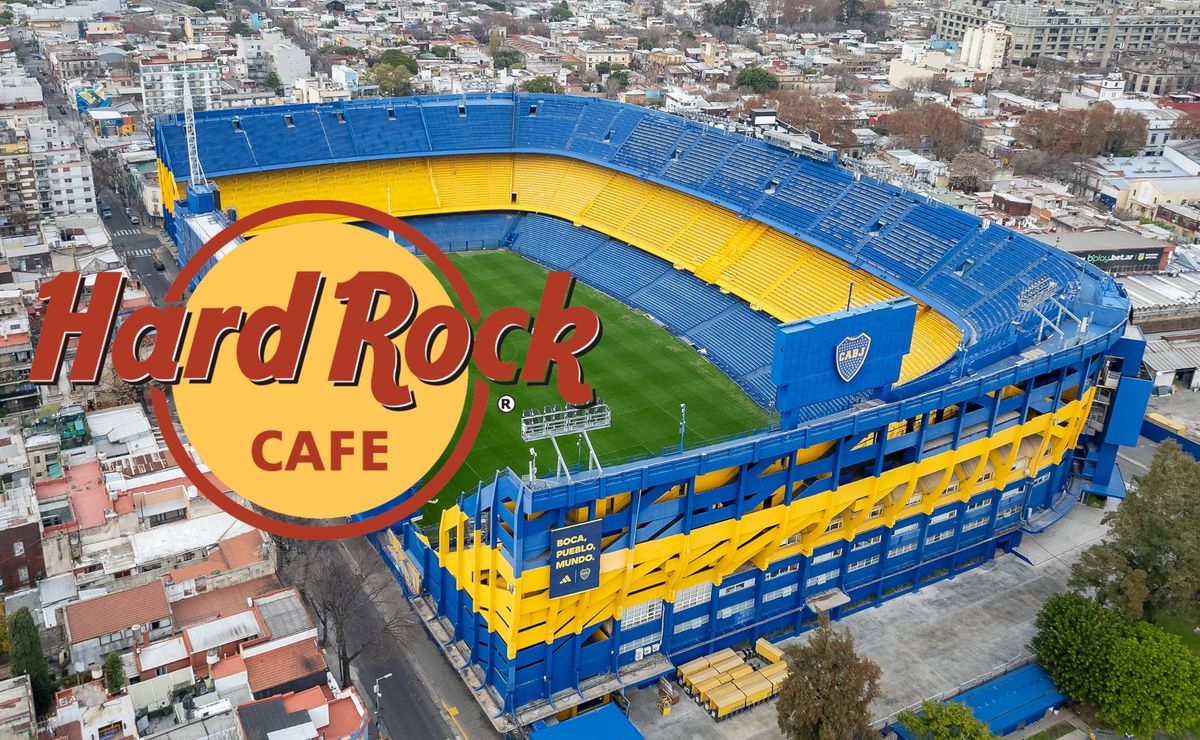 Hard Rock desembarca en La Bombonera: la gran sorpresa que tendrá el nuevo restaurante del estadio de Boca