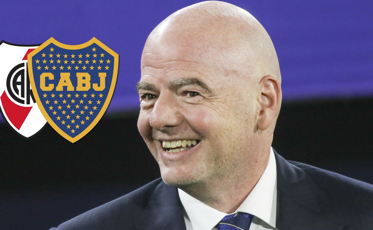 Inesperado: Infantino habló de un POSIBLE Boca-River en el Mundial de Clubes 2025