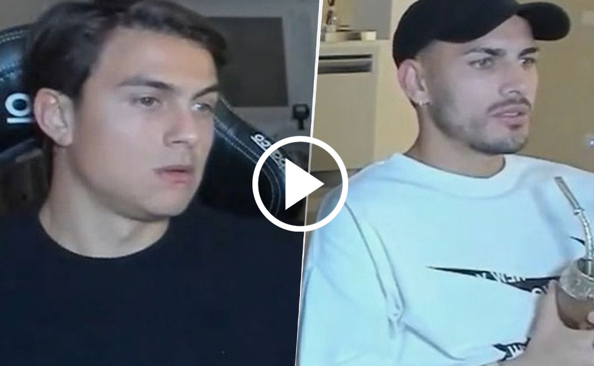 El gesto de Dybala en un stream con Paredes que volvió LOCOS a los hinchas de Boca: 