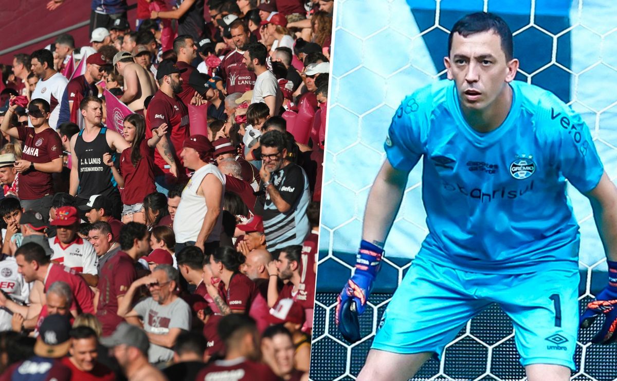 La bronca de los hinchas de Lanús contra Agustín Marchesín por su pase a Boca: 