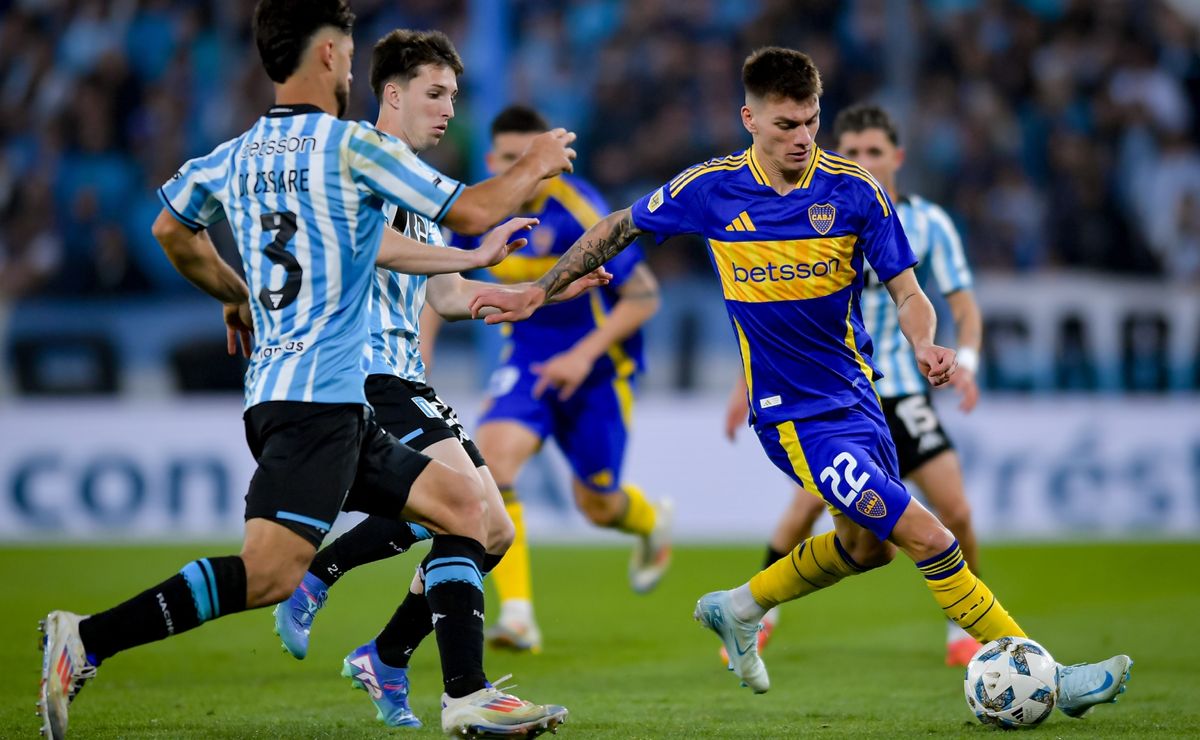 Boca vs. Racing, por el Torneo Apertura 2025: formaciones, horario y cómo ver online