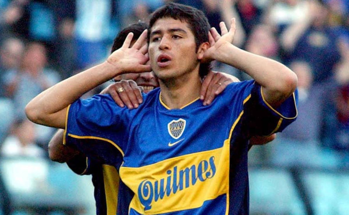 El mejor gol de Juan Román Riquelme en Boca: 