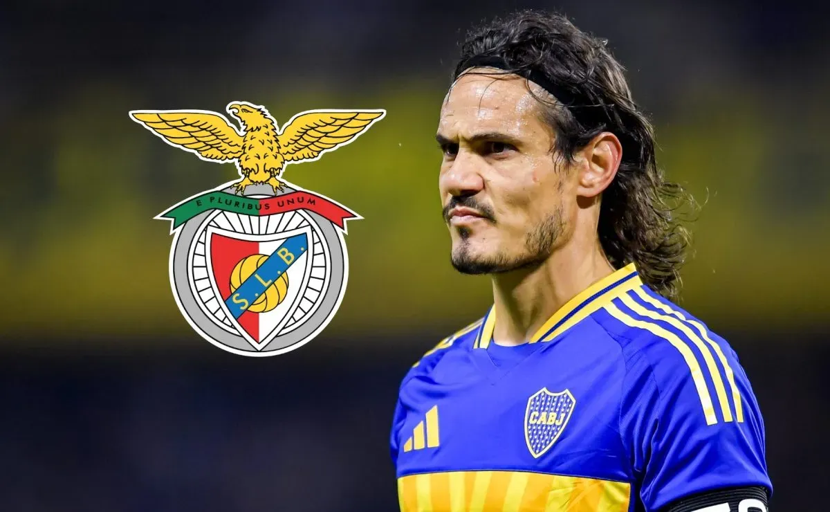 ¿Cavani no juega contra Benfica? Revelaron la verdad sobre el estado del delantero de Boca