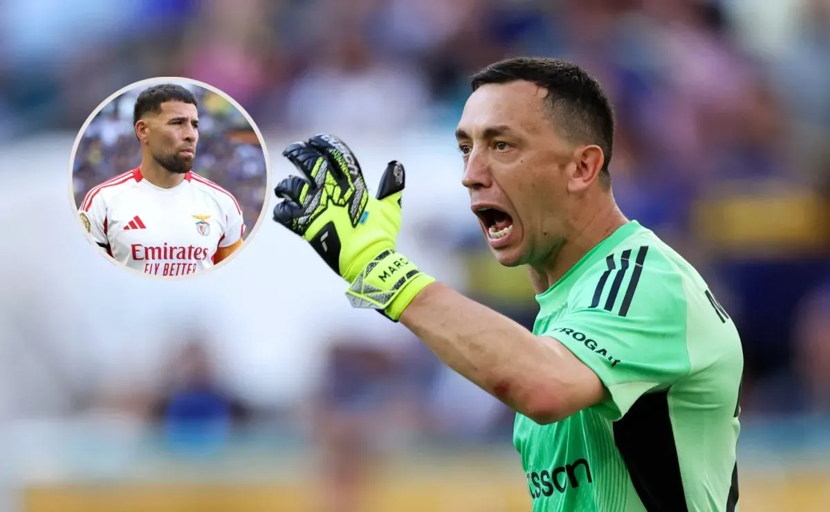Marchesín reveló qué habló con Otamendi tras su pelea en Boca-Benfica: 