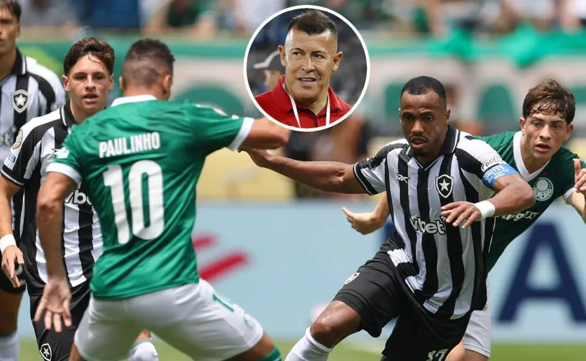 Viral: por qué los hinchas de Boca hicieron tendencia a Almirón en pleno Palmeiras-Botofogo