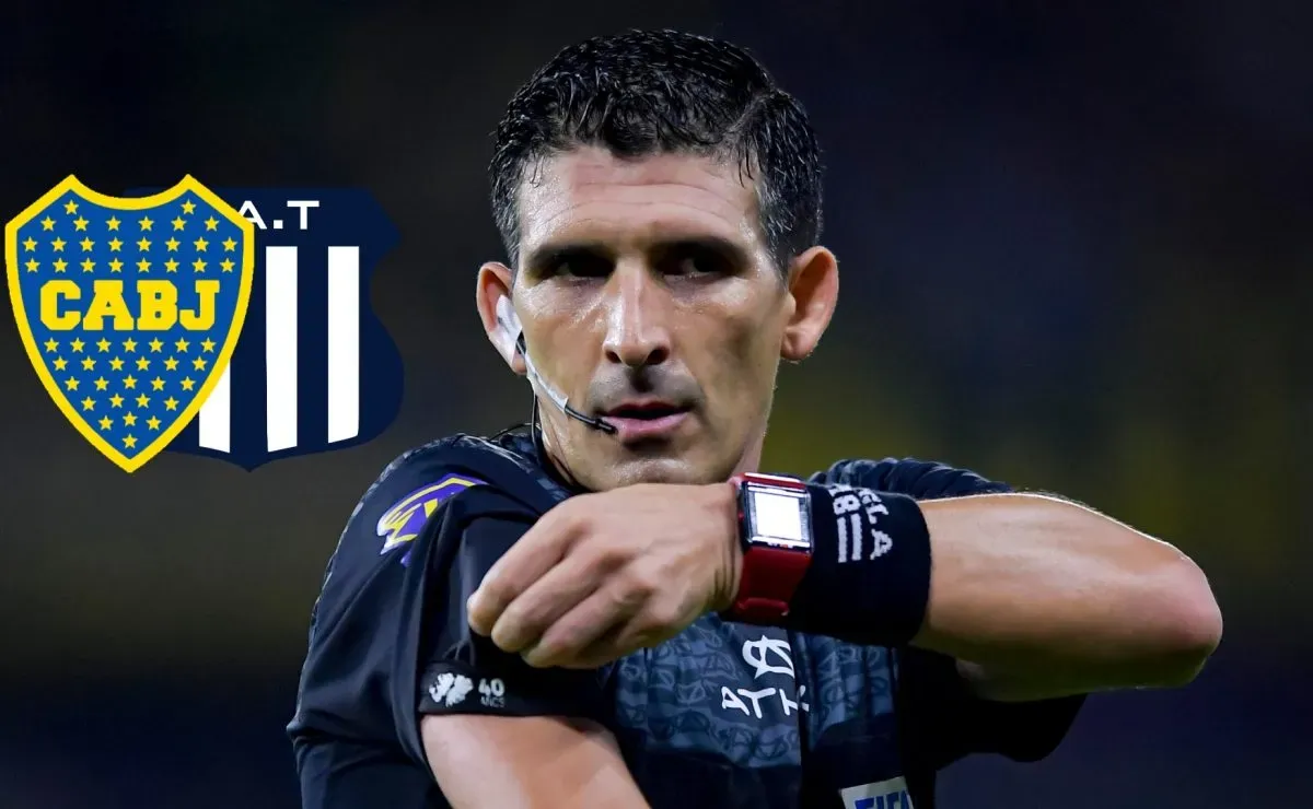 La insólita sanción a Andrés Merlos por su incidente en el Boca-Talleres de 2024: 