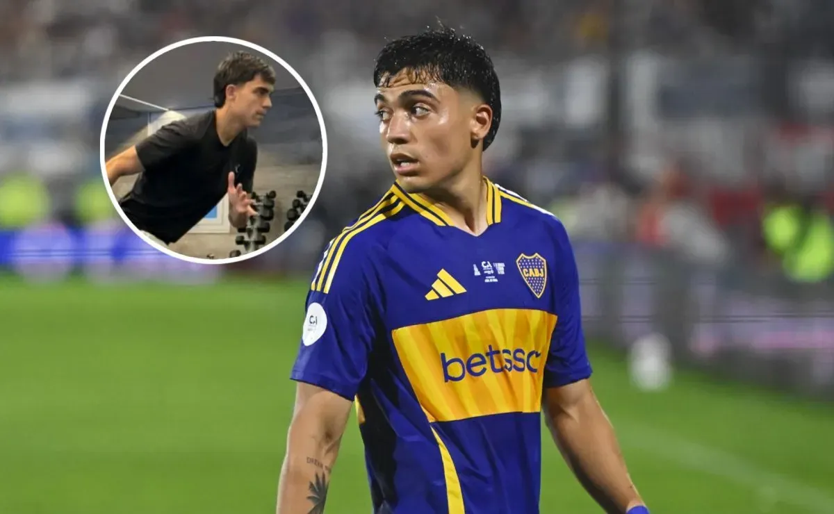 Sorprendió a todos: la historia de Zeballos, entrenando con un short de otro equipo argentino