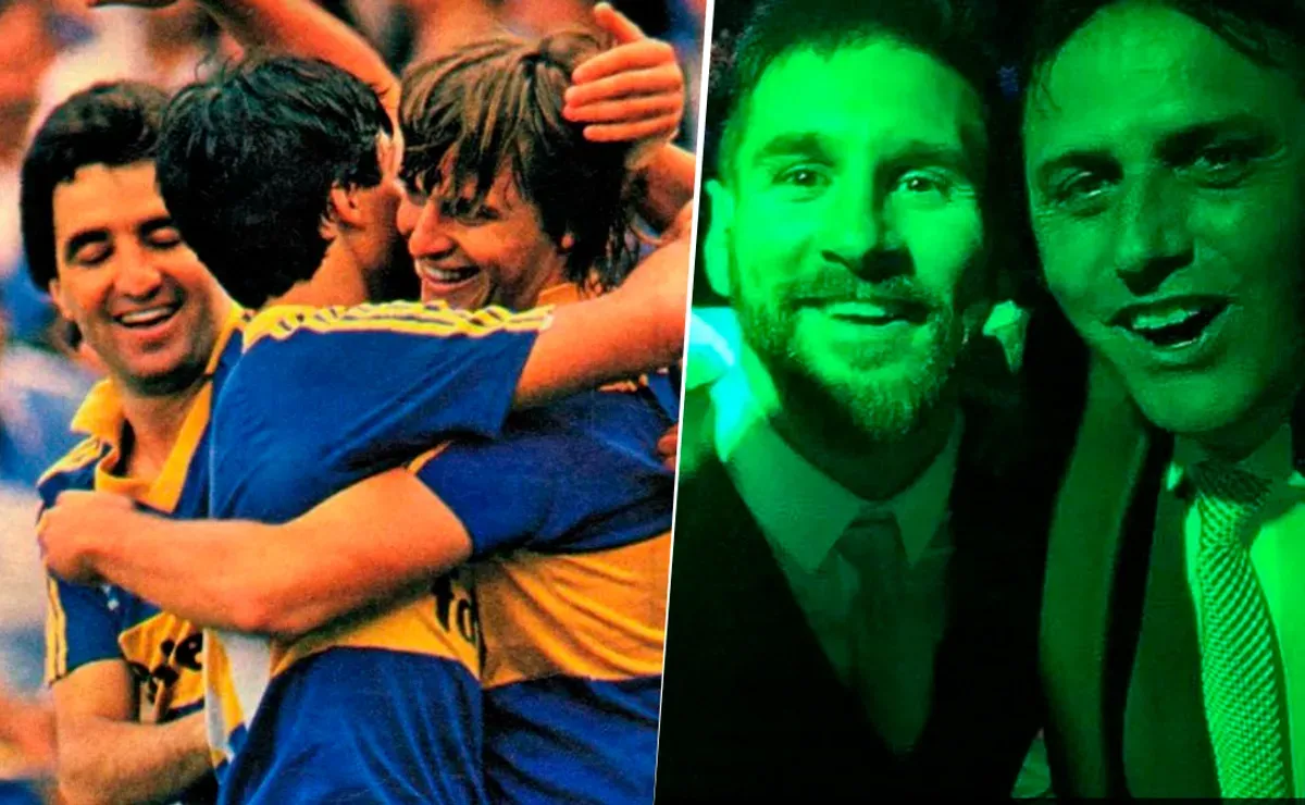 Fue campeón con Boca y es el único que estuvo en los casamientos de Maradona y Messi: 