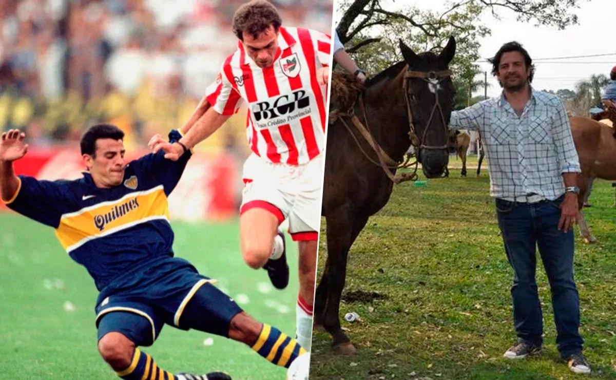 Jugó en el Boca de Bilardo, se alejó del fútbol y ahora se dedica al campo: 