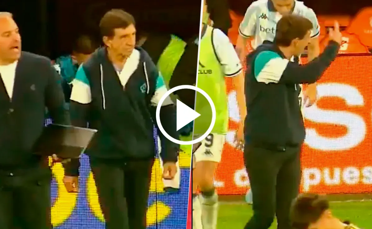 El insólito gesto de Gustavo Costas a la platea de Boca: 